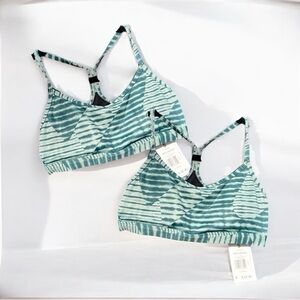 🌻SET of TWO (2) NEW w/tag Reebok Core 10 Strappy Sports Bras Both Size Small